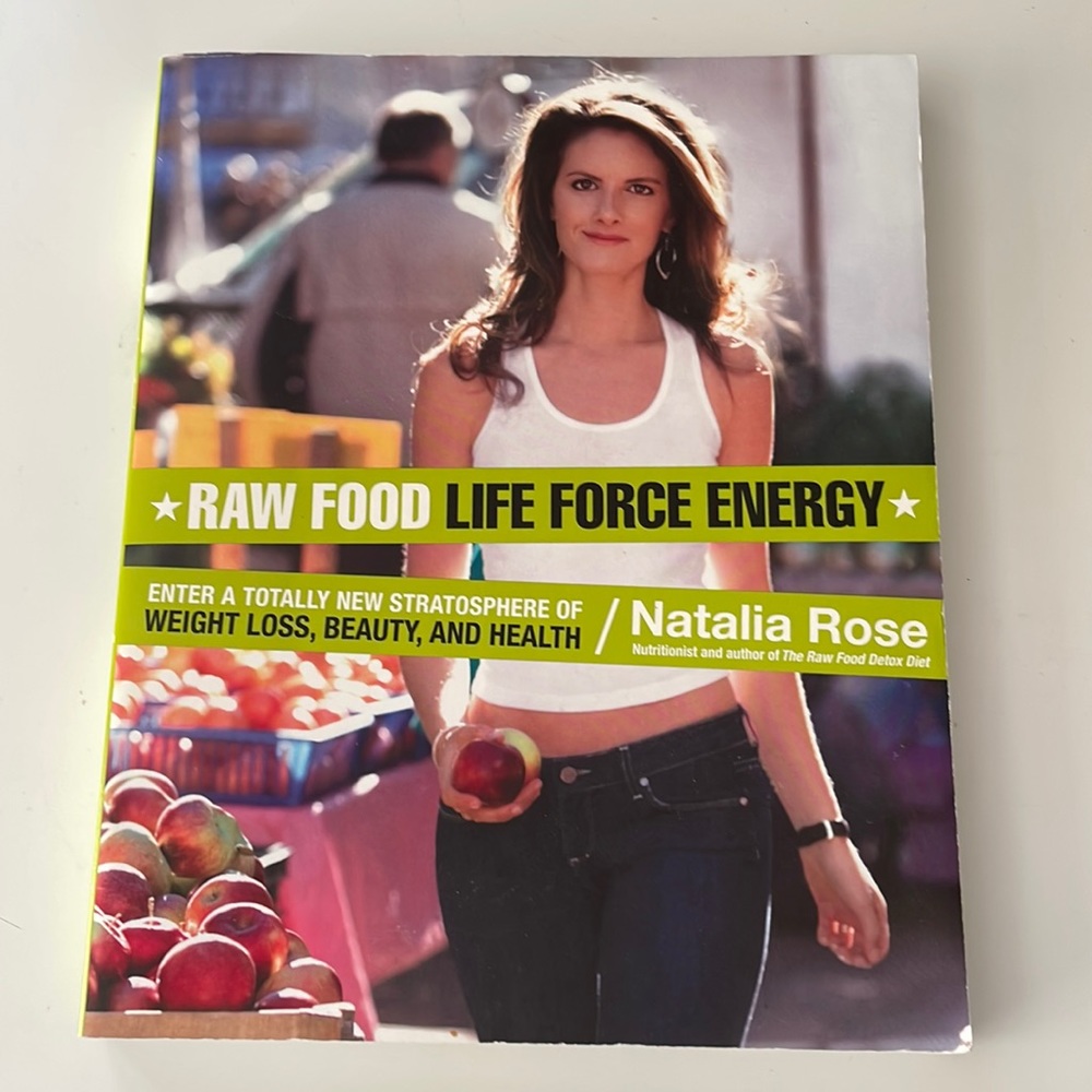 3 for $20 - Raw Food Life Force Energy by Natalia Rose